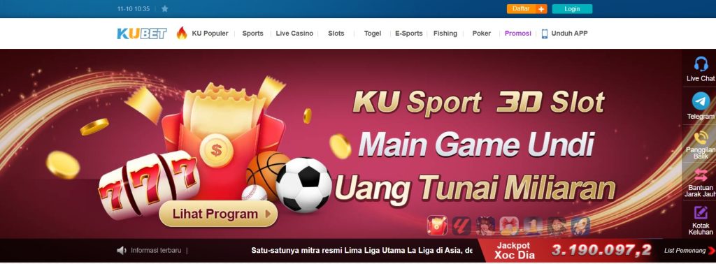 Kubet Indonesia Best Casino Slot on Indonesia