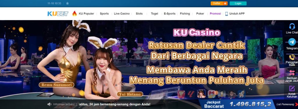 Remu Suzumori and Yui Hatano on Kubet Indonesia Slot Fishing Lottery Sports Betting